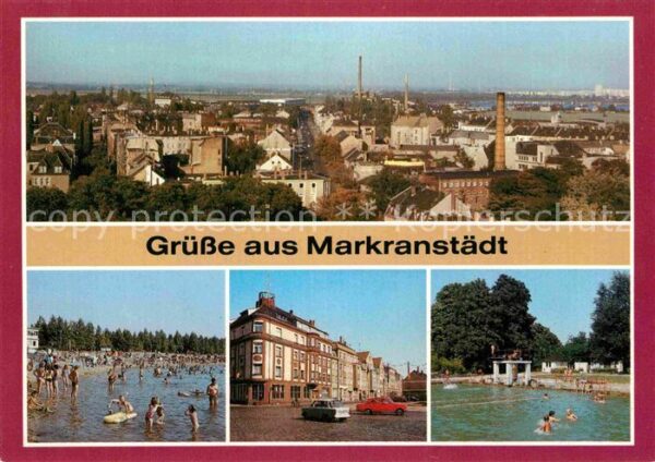 Markranstaedt Übersicht Naherholungsgebiet Kulkwitzer