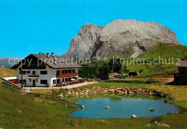 Alpe di Siusi Rifugio Molignon Gruppo Sassolungo Berg