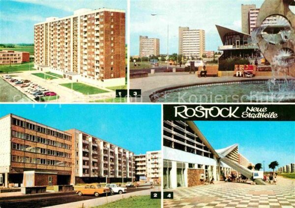 Rostock Neue Stadtteile Lütten Klein Evershagen