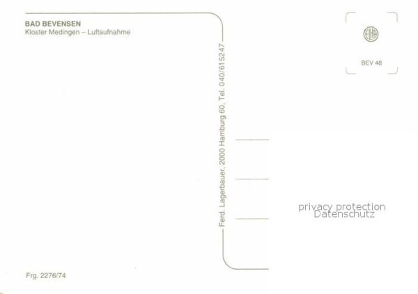 Medingen Bad Bevensen Kloster Lüneburger Heide Fliegeraufnahm – Bild 2
