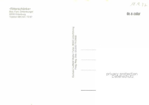 Ortenburg Ritterschänke Fliegeraufnahme – Bild 2