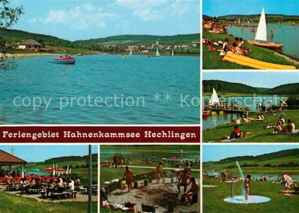 Hechlingen See Hahnenkammsee Badestrand Wassersport Ga