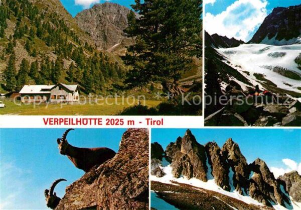 Verpeilhuette Madatschtürme Steinböcke Ötztaler Alpen