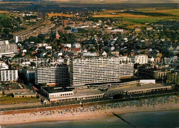 Westerland Sylt Kurzentrum Nordseeheilbad Fliegeraufnah