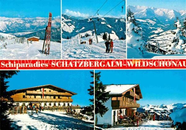 Thierbach Wildschoenau Schiparadies Schatzbergalm Wintersportp