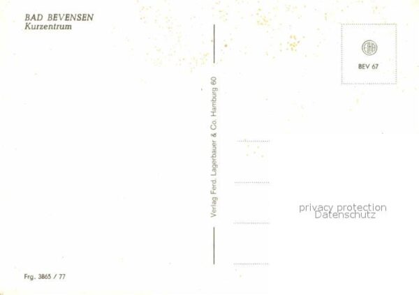 Bad Bevensen Kurzentrum Fliegeraufnahme – Bild 2