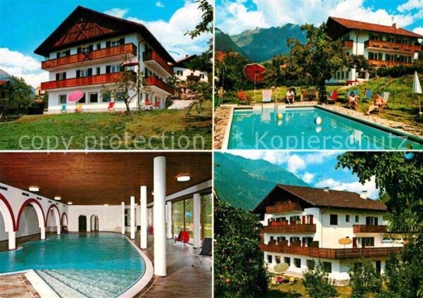Schenna Meran Pension Garni Walchhof und Kahnau Halle