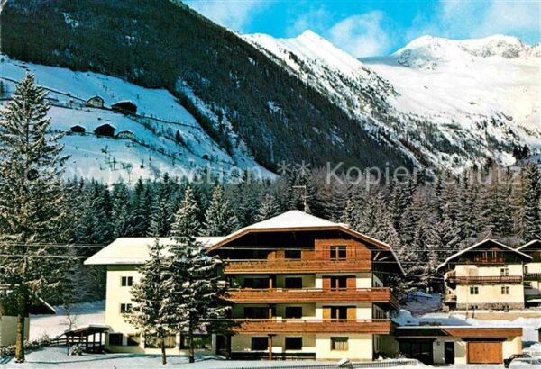 St Johann Ahrntal Pension Waldruhe im Winter Zillertaler
