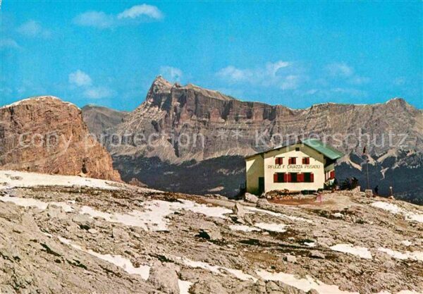 Colfosco Rifugio Franco Cavazza Club Alpino Ital