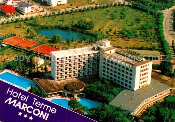 Montegrotto Terme Hotel Marconi Terme Fliegeraufnahme
