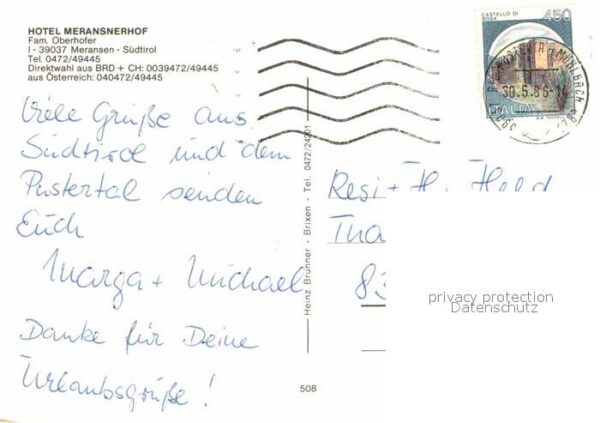 Meransen Hotel Meransnerhof – Bild 2