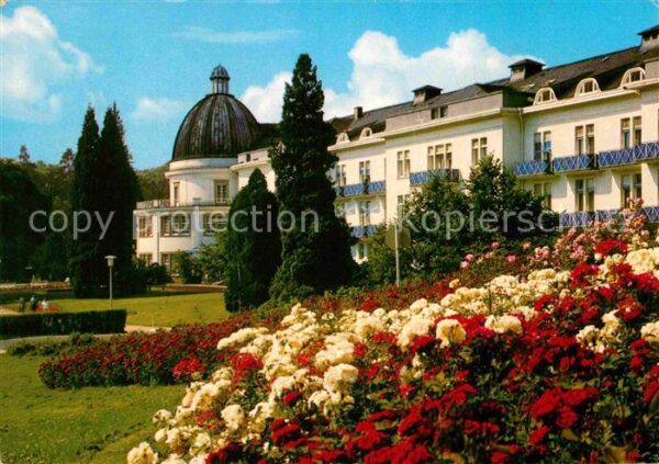 Bad Wildungen Badehotel Park Rosenbeet