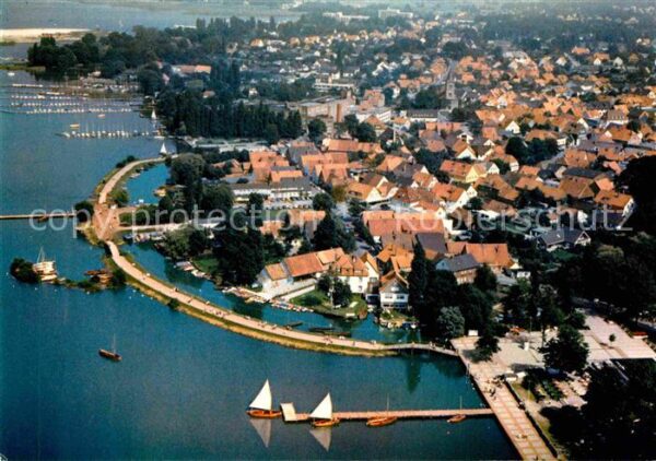 Steinhude am Steinhuder Meer Hafen Fliegeraufnahm