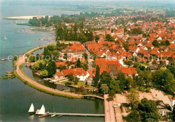 Steinhude am Steinhuder Meer Hafen Fliegeraufnahm