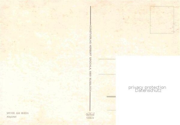Speyer Rhein Altpörtel – Bild 2