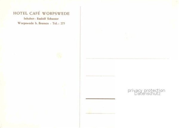 Worpswede Hotel Cafe Worpswede im Naturschutzgebi – Bild 2