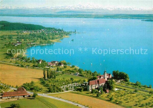 Birnau Basilika Alpenkette Original Fliegerauf