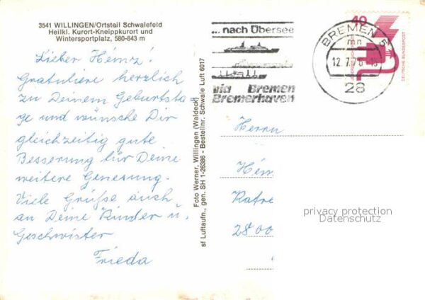 Schwalefeld Heilklimatischer Kneipp Kurort Fliegera – Bild 2