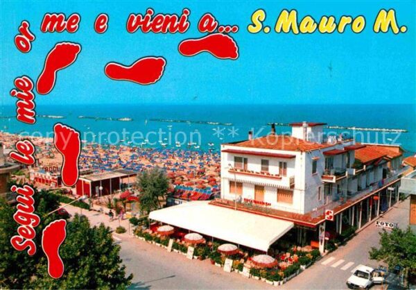 San Mauro Mare Hotel Restaurant am Strand