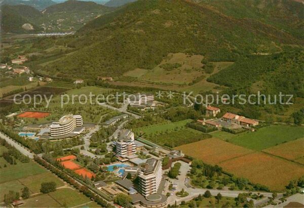 Galzignano Terme Hotel Sporting Terme Fliegeraufnahme