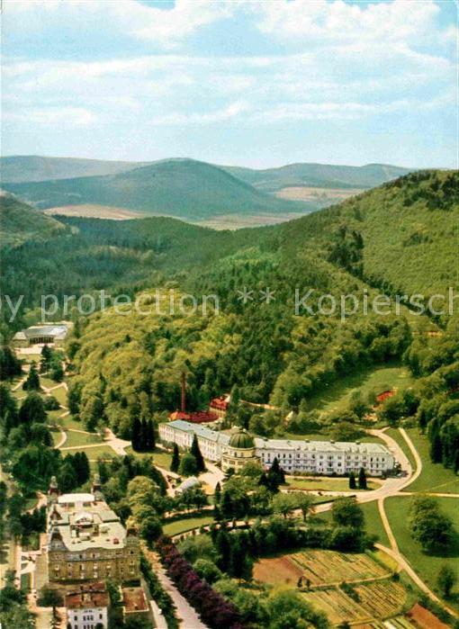 Bad Wildungen Kurviertel Kurhotel Fliegeraufnahme