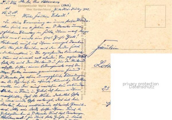 Karden Oblatenkloster Maria Engelport Fliegera – Bild 2