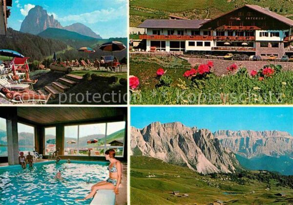 St Christina Sporthotel Interski Hallenbad Dolomiten