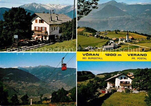 Voeran Verano Berghaus Gesamtansicht mit Alpenpanoram
