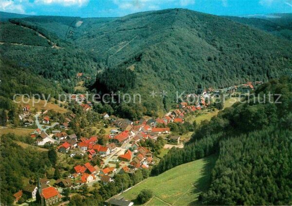 Sieber Luftkurort Fliegeraufnahme