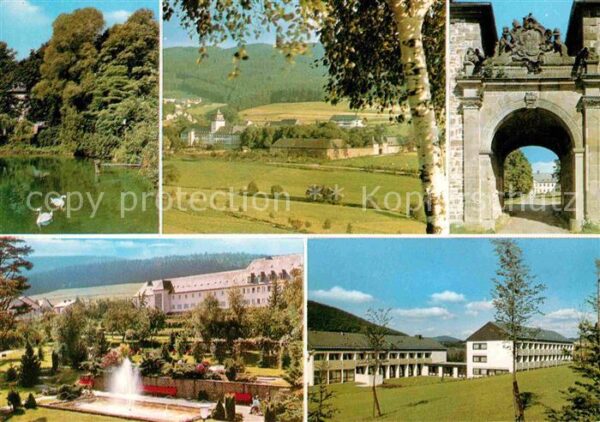Grafschaft Sauerland Fachkrankenhaus Kloster Schwanenteich P