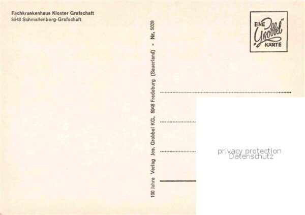 Grafschaft Sauerland Fachkrankenhaus Kloster Schwanenteich P – Bild 2
