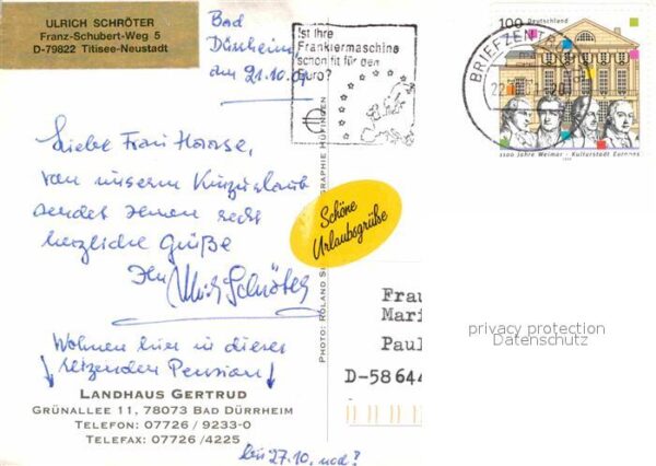 Bad Duerrheim Landhaus Gertrud Solekurort Schwarzwald – Bild 2