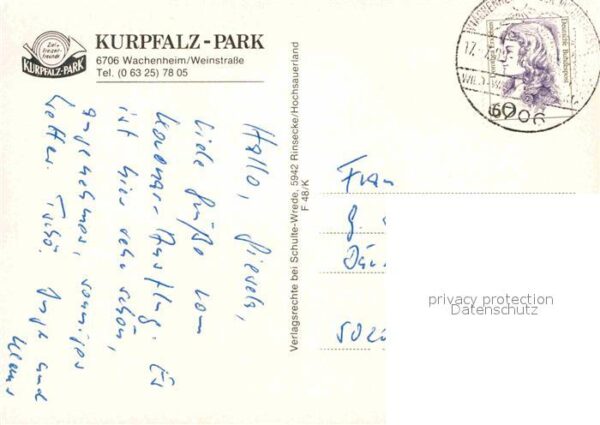 Wachenheim Weinstrasse Kurpfalz Park Wild und Freizeitpark im – Bild 2
