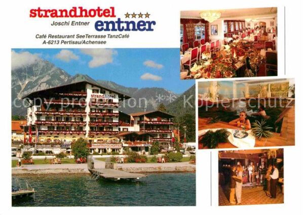 Pertisau Achensee Strandhotel Entner Restaurant Tanzbar H