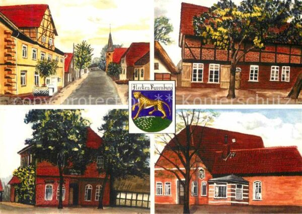 Barenburg Karte 1 Alte Gaststätten Originale von