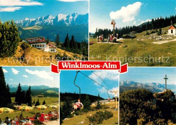 Winklmoos Winkelmoos Winklmoos Alm Bergwandern Sessellift Gi
