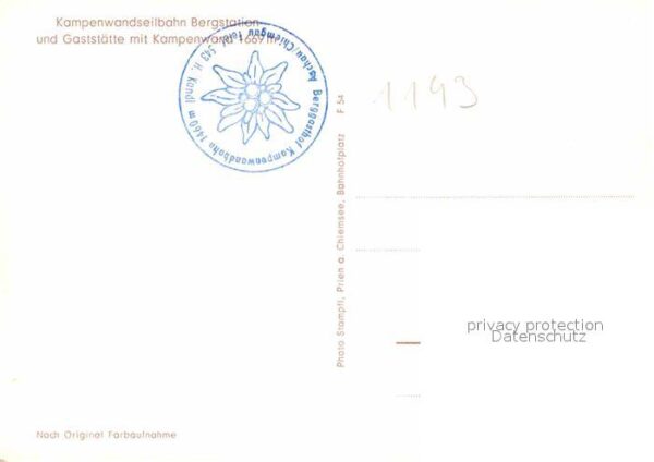 Kampenwand Chiemgau Bergstation Seilbahn Berggaststätte – Bild 2