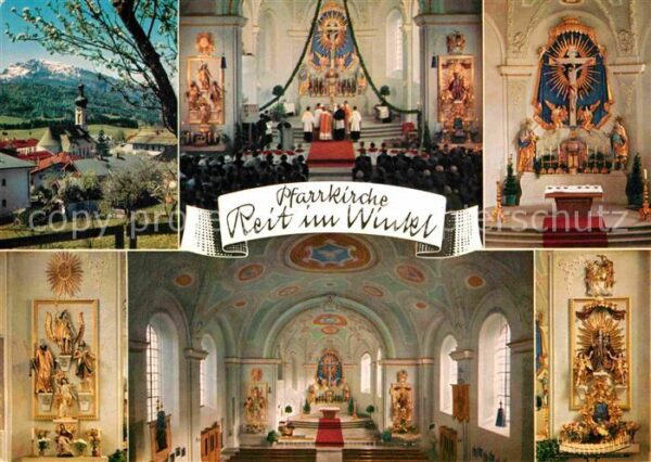 Reit Winkl Pfarrkirche Innenansichten