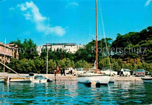 Rab Croatia Hotel Imperial Hafen Segelboot