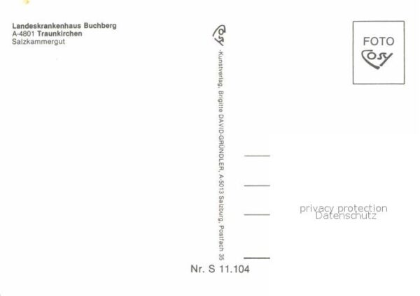 Traunkirchen Landeskrankenhaus Buchberg Panorama Tra – Bild 2