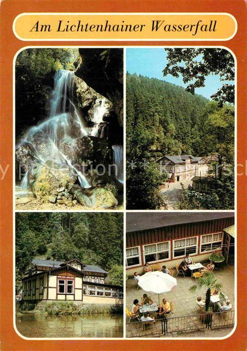 Lichtenhain Sebnitz Wasserfall Gaststätte