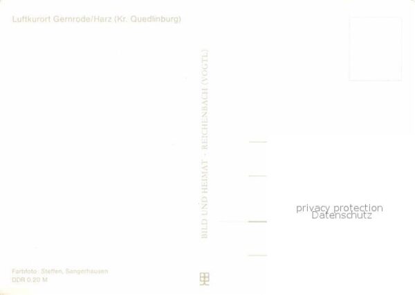 Gernrode Harz FDGB Erholungsheim Fritz Heckert – Bild 2