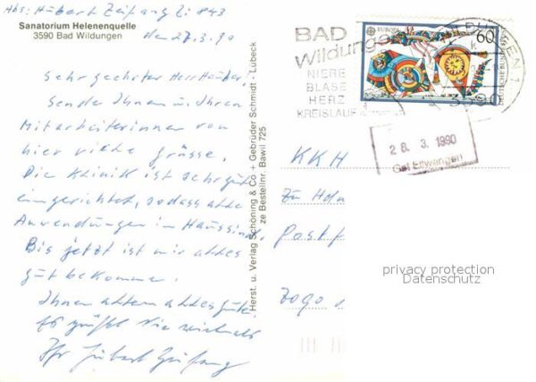 Bad Wildungen Sanatorium Helenenquelle – Bild 2