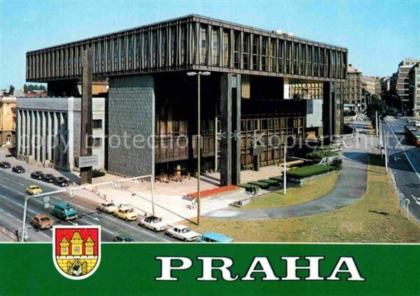 Praha Prahy Prague Budova Federalniho shromazdeni