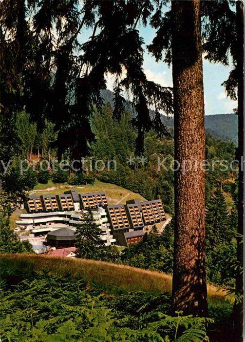 Schapbach Kurklinik Kurmittelhaus Ansicht vom Wal