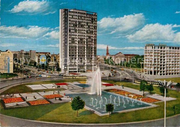 Berlin Ernst Reuter Platz Wasserspiele Telefun