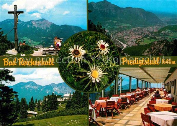 Bad Reichenhall Panorama Predigtstuhl Kreuz Berggaststä