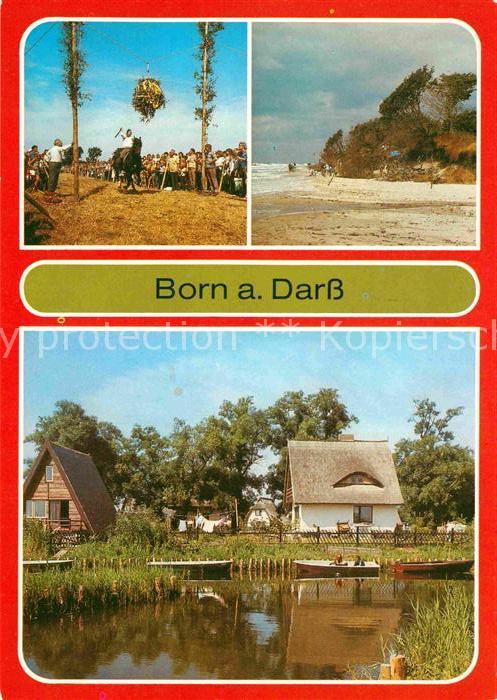Born Darss Tonnenreiten Weststrand Am kleinen Hafe