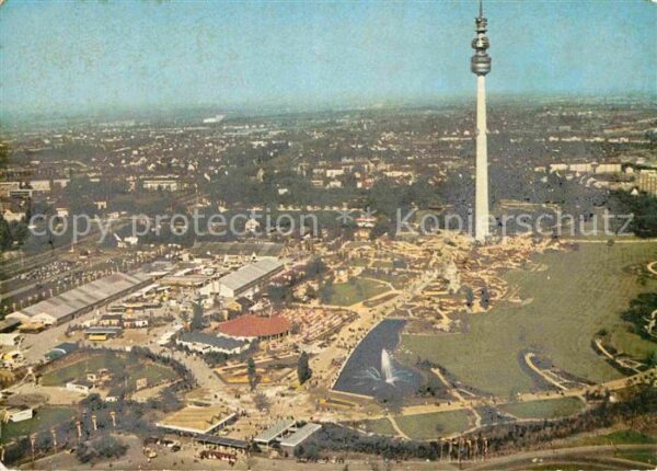Dortmund Bundesgartenschau Fernsehturm Fliegerau