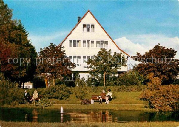 Hinterzarten Garni Hotel Sonne Partie am Teich